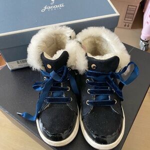 sold Jacadi Paris Kids Winter Boots – Size 11, authentic, with box.